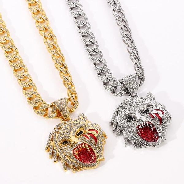 

pendant necklaces trendy street personality necklace men women jewelry on the neck hip-hop punk style pendants wear accessories every day, Silver