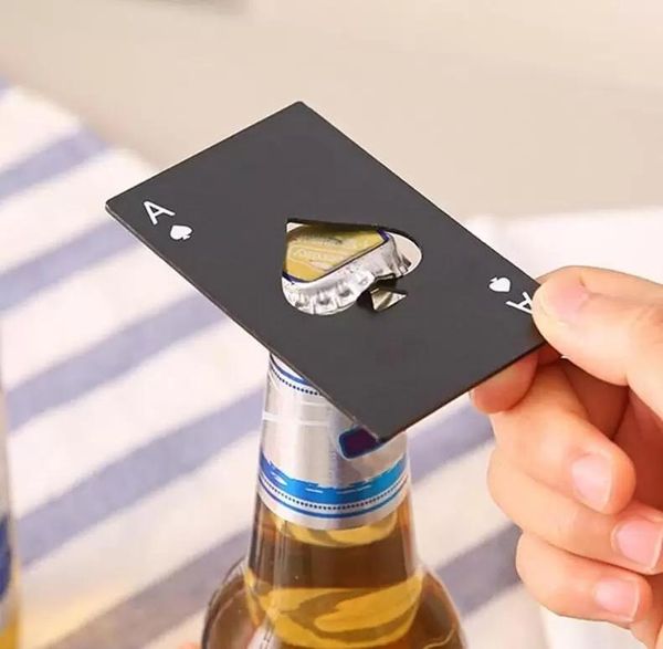 UPS Neuheit Spades Ein Pokeröffner, Bieröffner aus Edelstahl