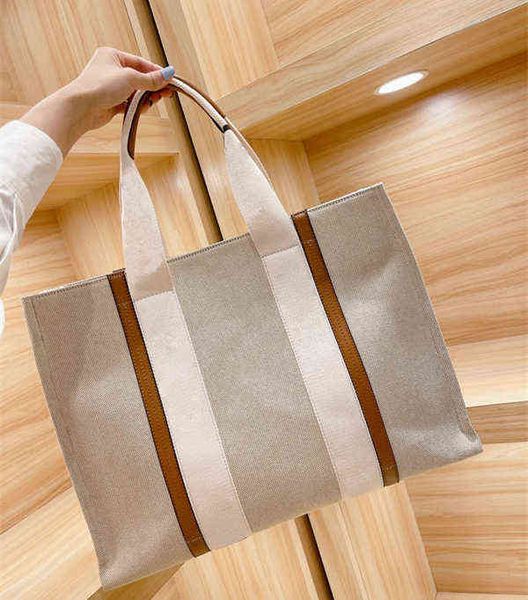 

3awomen handbags woody tote shopping bag handbag canvas fashion linen large beach bags luxury designer travel crossbody shoul, Red;black