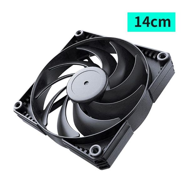 Fãs de resfriamento de 120/140mm de estojo para PC 4 pinos de resfriamento pwm silencioso com rolamento hidráulico para radiador CPU mais frio computador de caixa