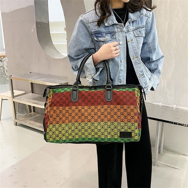 

short distance men's one travel large capacity storage waiting for delivery luggage women's portable 45% off sell online