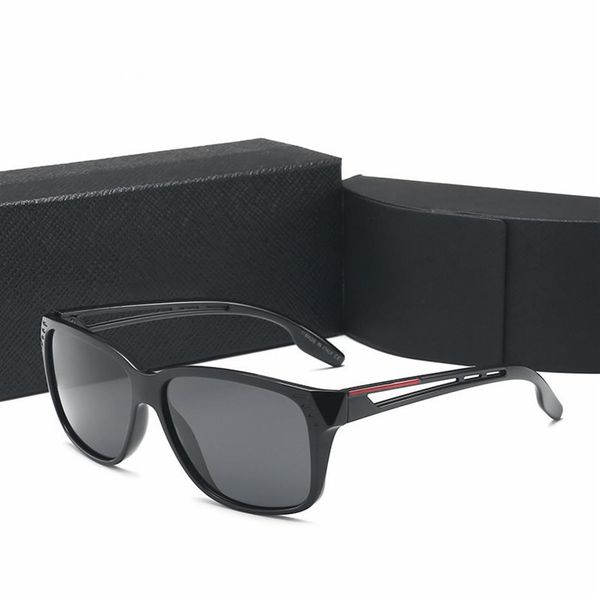 

2021 mens designer sunglasses women luxury sun glasses frame brand retro polarized fashion goggle highly quality 4 colors with box267b, White;black