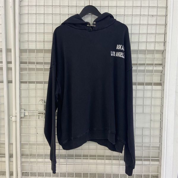 

real pics heavy fabric hoodie men women 1 vintage graphic pullover, Black;brown