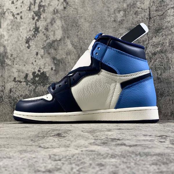 

2022 men women basketball shoes 1s jumpman 1 high mid bordeaux atmosphere bred patent university blue hyper royal pale ivory men sneakers 09, Black
