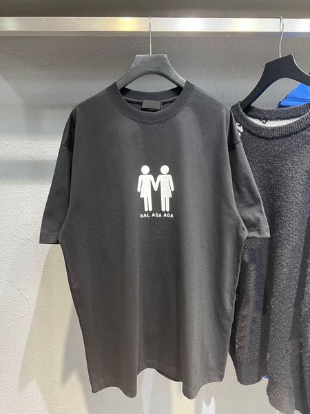 

men's plus tees & polos letter knitted sweater in autumn / winter 2022 knitting machine e custom detail crew neck cotton 2sr, Black;brown