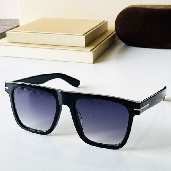 

classic sunglasses mens casual party outdoor multifunctional uv400 protective glasses ft0896 fashion ford retro full frame womens designer s, White;black