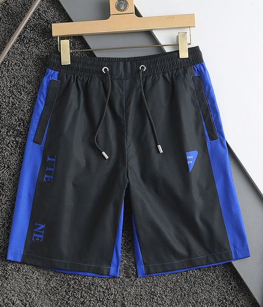 

2022 new summer print beach shorts men's swimwear mesh cloth lining skinny knit