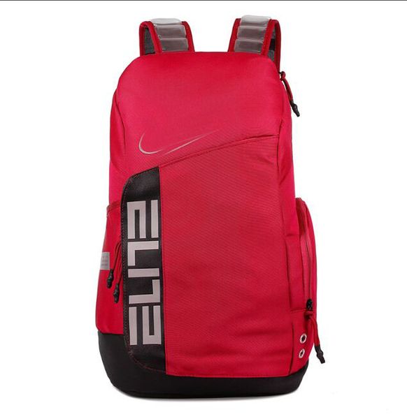 Unissex Hoops Elite Pro Almofada de ar mochila esportiva de basquete bolsa de laptop de estudante Bolsas de treinamento ao ar livre bolsa de viagem multifuncional mochila de casal k010