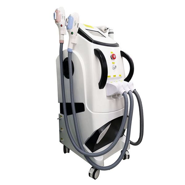 

4 in 1 fast hair removal machine laser tattoo removal 360 magneto hair remover machine opt laser ipl hair removal, Black