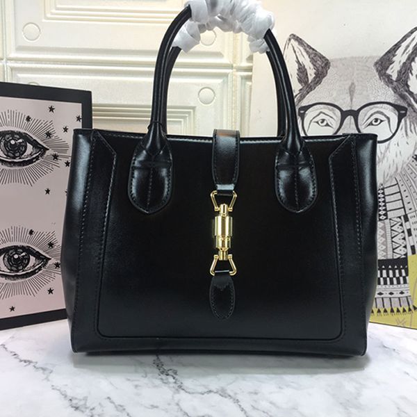 

handbag large capacity tote bag shoulder bags full leather clasp design with built-in zipper women's crossbody bag purse