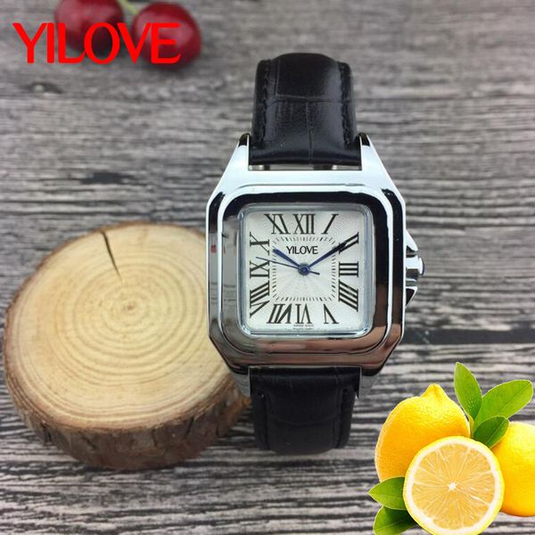 Principal de estilo de negócios, senhoras assistem três mãos simples cronógrafo quartzo relógio Europa Europa Trend Trend Fashion Women Favor Birthday Wristwatch