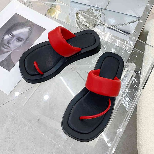 

slippers simplicity elegant mixed colors shoes fairy sign genuine leather comfortable outdoor women's slippers, Black