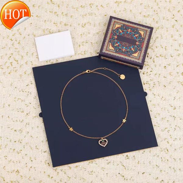 

luxury designers necklace fashion bracelet earrings women's jewelry trendy three piece set craft love pendant ne286z, Silver