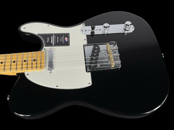 

2022 pro ii tele with maple board ~black electric guitar