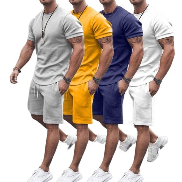 

men's solid color daily weekend sporty drawstring sporty casual / sporty blue white grey / mid waist 83sk#, Gray