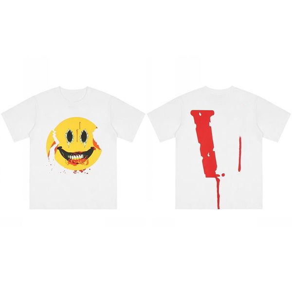 

mens designer t shirt man mens tshirt polo tee fashions 100% cotton casual letters printing short-sleeved t-shirts big v sleeves tees snake, White;black
