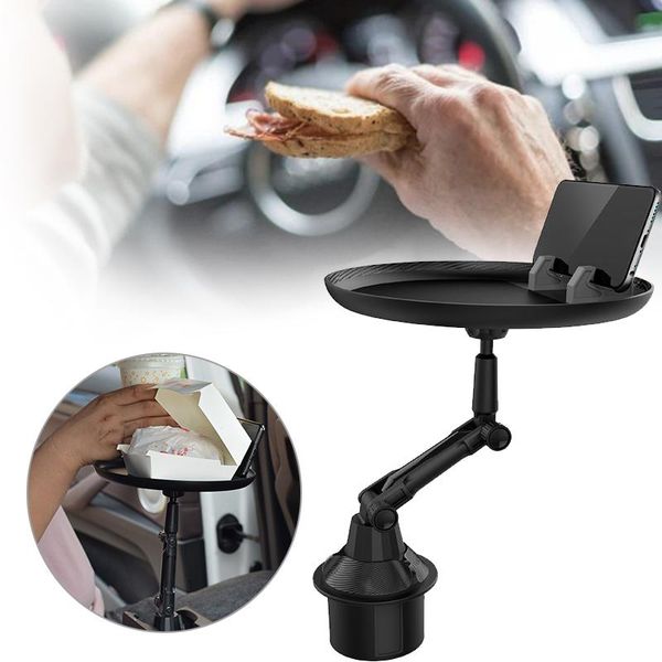 Bebida por porta -bebida jantar prato rack de xícara de celular telefone pequeno bandeja de bandeja carros carros prateleira café gabarblebrink