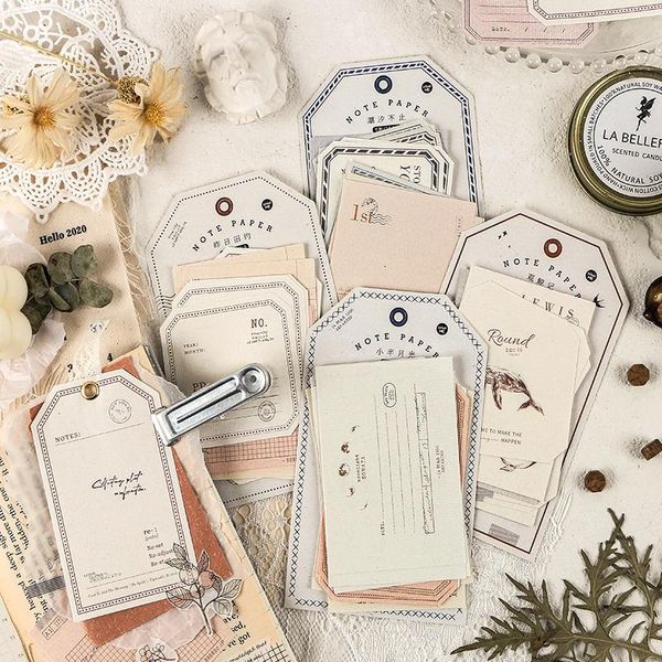 PCS PCS PCS Vintage Papel Scapbook Scrapbooking Diy Diy Diy para Junk Junk Journal Craft Suppliesgift GiftGift