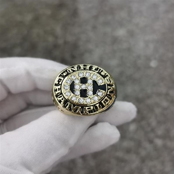 

1977 montreal canadiens championship ring souvenir fan men gift 2021 whole drop 245l, Golden;silver