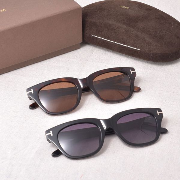 

designer sunglasses 007 classic tom sunglass tf237 plate polarization can be matched with nearsighted for men and women, White;black