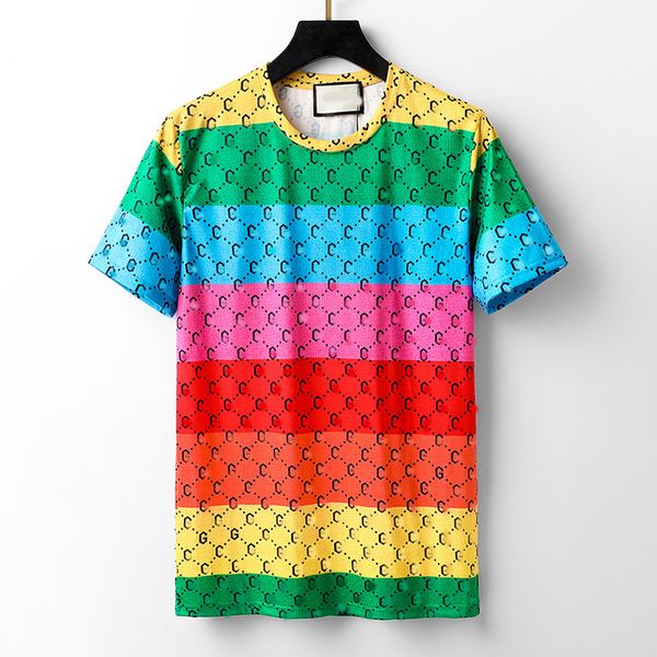 

2022 men s designer t-shirts has officially launched the same casual ment-shirt featuring monogrammed short-sleeved selling luxury, White;black