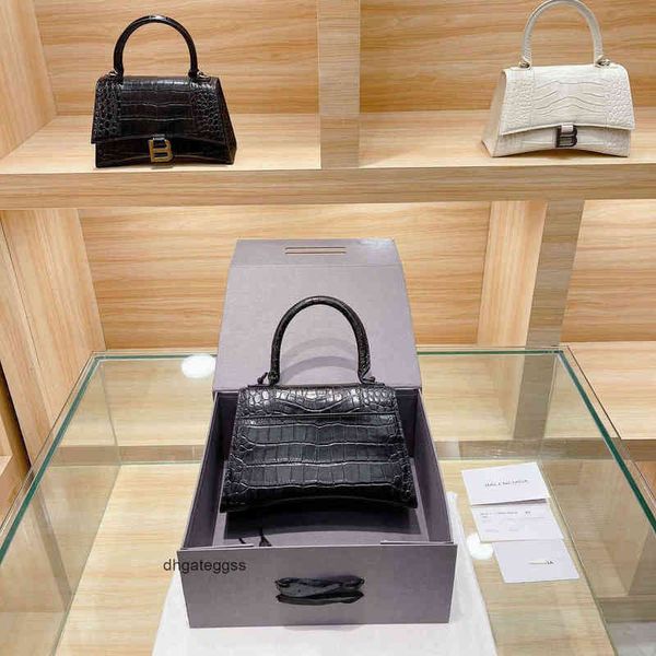 

balencaigass bags designers handbag new retro leather hourglass bag net red same trend b6kd qzej