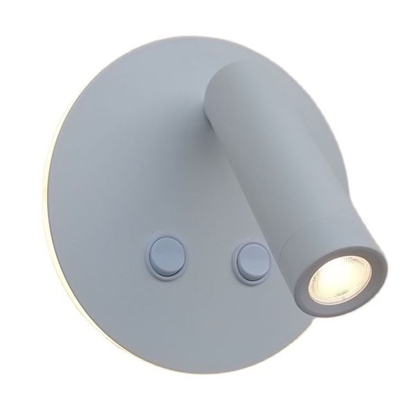 

ch wall sconce lighting indoor lamp dual switched led backlit 6w with adjustable reading light 3w for corridor aisle bedside 100-240v