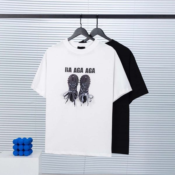 

paris fashion designer men's t-shirt black white tees summer short sleeve polo shirt crew neck cotton loose ladies hoodie casual t-shir, Black;brown