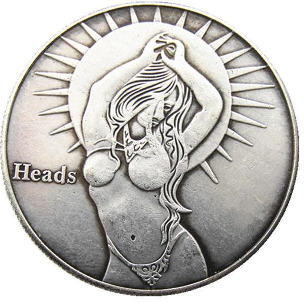 

type 174 hobo morgan dollar craft skull zombie skeleton hand carved creativ256m
