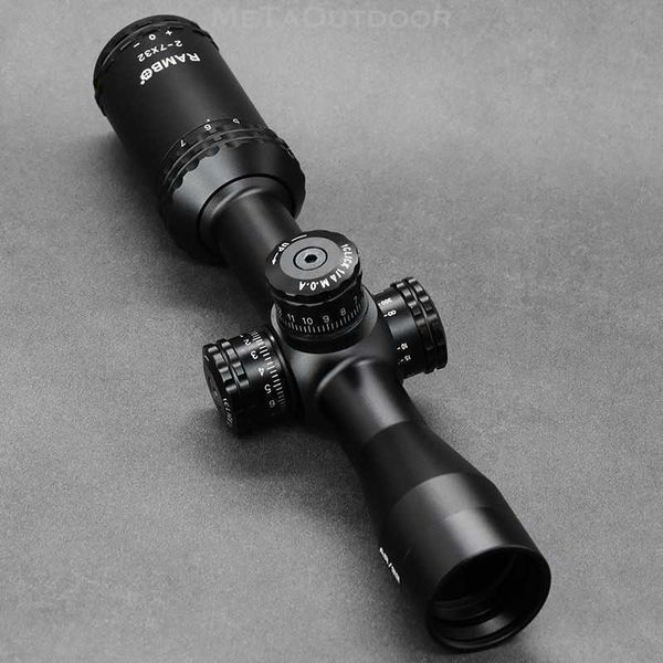 

hunting shooting ar 2-7x32 sf rifle optics scope 1 inch ring 1/4 moa hunting shooting riflescope