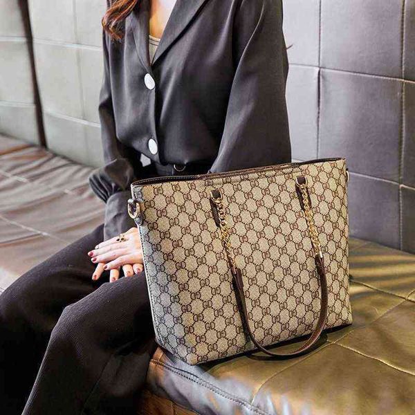 

fashion bag european and fashion large capacity tote women's 2022 new vintage ha
