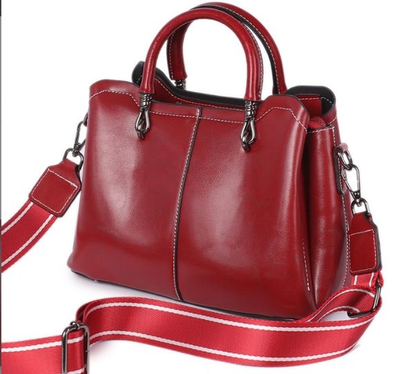 

2022 new leather women's bags shoulder bag fashion leather handbag