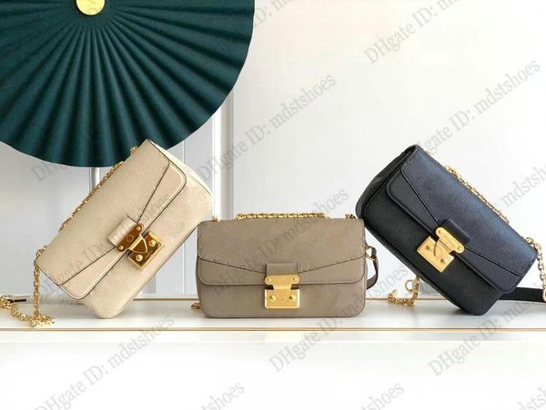 

m46200 marceau chain bag embossed monograms s-lock designers luxury shoulder bag