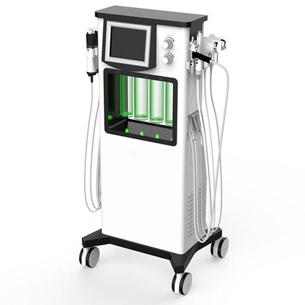 

beauty items dermabrasion machine with high frequency 7 in 1 water dermabrasion profesional skin analyzer