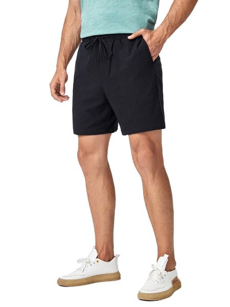 

men drawstring waist shorts j8wr#, White;black