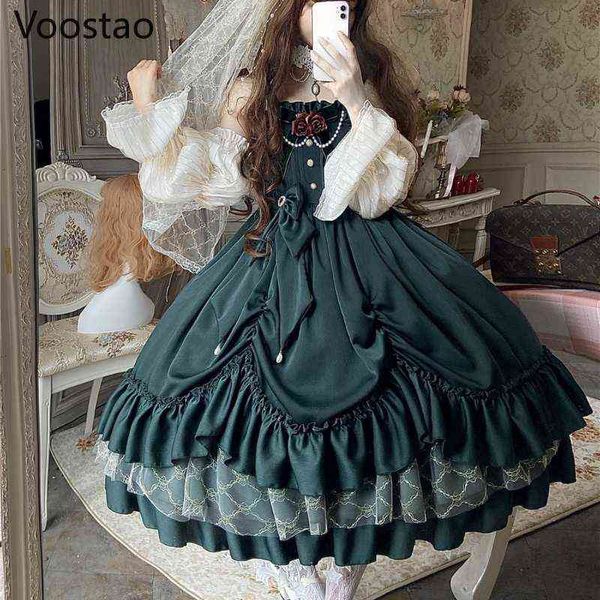 

nxy casual dress vintage victorian lolita princess jsk dres elegant sweet palace queen party dresses girly gothic sleeveless slip dress 0406, Black;gray