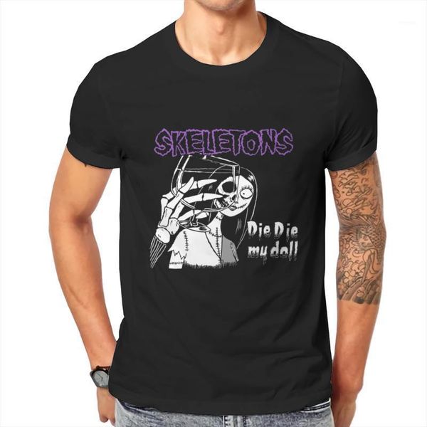 T-shirt da uomo Die My Doll Halloween Horror Hell Fashion Divertente Unisex High Street Style Tshirt 138784