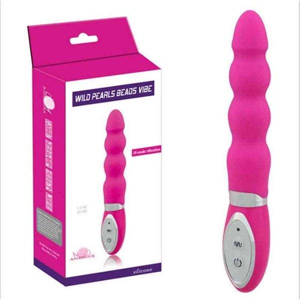 

massager afra 10 frequency vibrating gourd stick 87003 silicone silent strong shock female masturbator