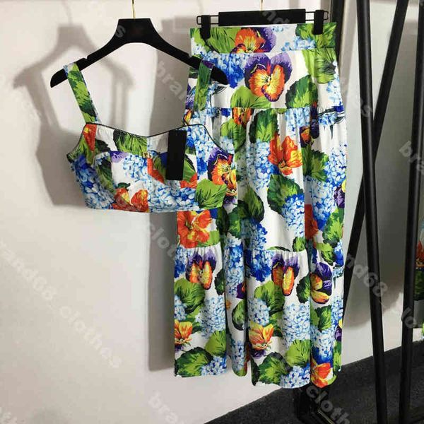 

women designer strapless strap dress set high waist pleated skirt two piece suit cotton lining t-shirts vacation beach skirts logo brand fem, White