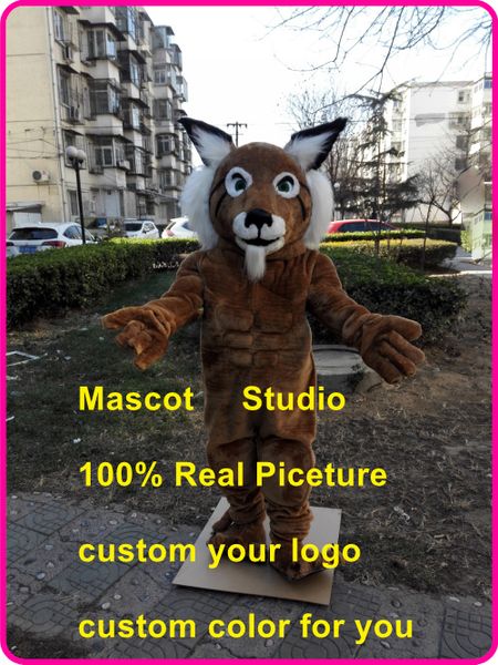 Jaguar Costume Costume Bobcat Couguar Пользовательские аниме наборы Mascotte Тема Необычное платье Карнавальный костюм 41615