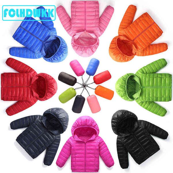 

ultra light boys down jacket for girls white down jacket and jacket for girls 90% down winter warm children coat boy girls clothes j220718, Blue;gray