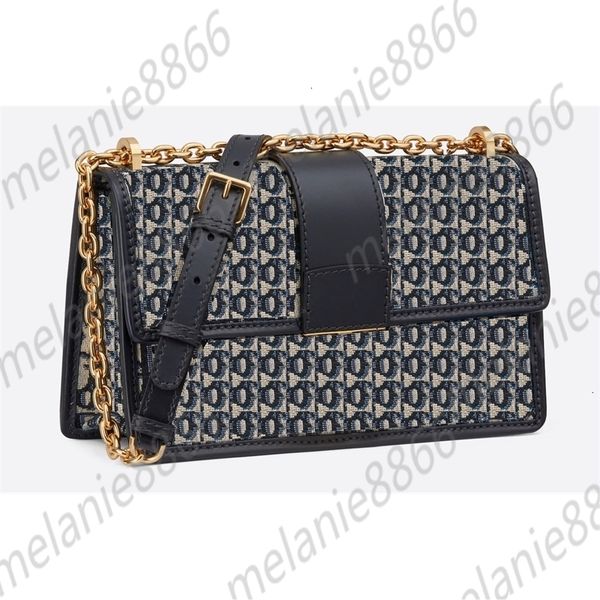 

designer shoulder bags luxury crossbody classic womens handbags blue jacquard fabric flap with vintage gold finish metal buckle totes
