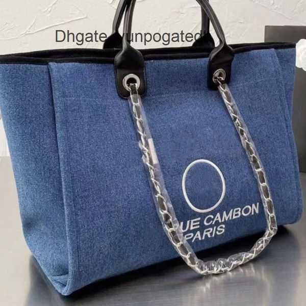 

women's classic luxury handbags beach bags ch brand canvas embroidered label women evening bag big handbag designers fashion large fema