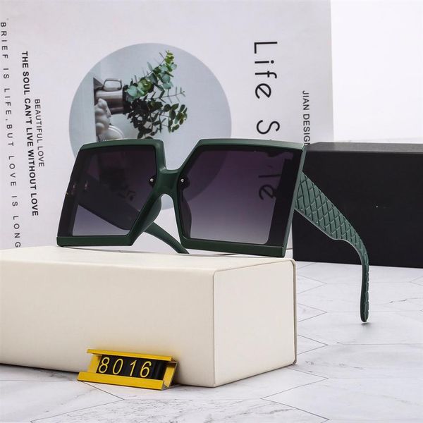 

designer sunglasses 8016 popular women fashion sunglasses square summer style full frame uv protection sunglasses come200t, White;black