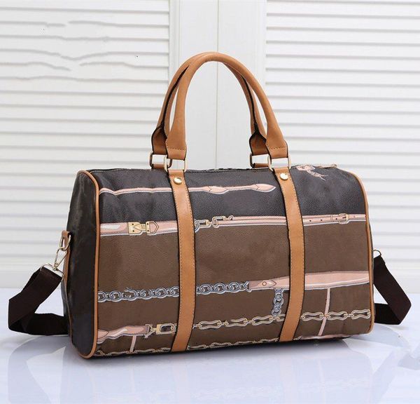 

louiseity 1 viutonity crossbody duffel sport women men new fashion handbag large bag big leather luggage handbags tote duffle contrast xxwi