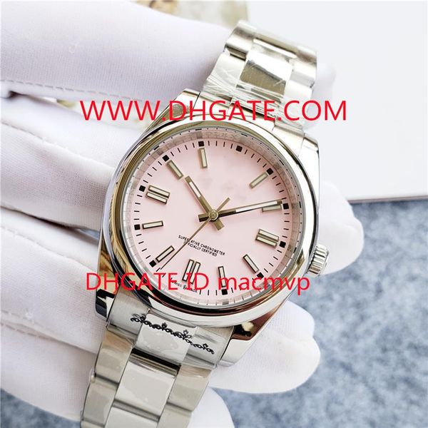 

2021 beauty ladies oyster perpetual watches 36mm stainless steel automatic mechanical diamond bezel waterproof watch wristwatches212b, Slivery;brown
