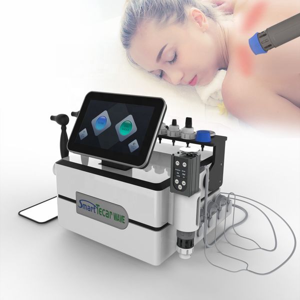 Physiotherapie 3-in-1-Stoßwellenmassagegerät Smart Tecar Ems Stoßwellentherapie Physiofokussierte Cellulite-Reduktion Schmerzlinderung ED-Gerät zur Behandlung erektiler Dysfunktion