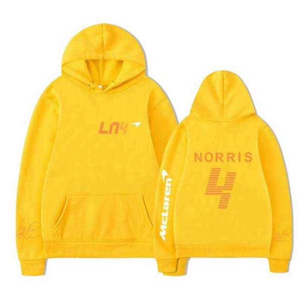 

hoodies men's sweatshirts hoodiesautumn winter formula one racer lando norris f mclaren team racing fans hoodie menwomen oversi kkoy ka, Black