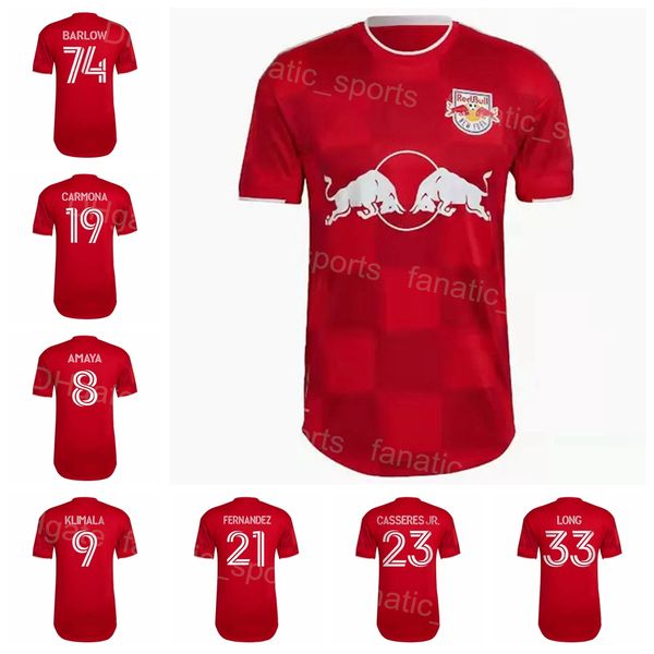 

mls new york red soccer 21 omir fernandez jerseys 7 thomas edwards 12 dylan nealis 74 barlow 9 patryk klimala 10 lewis morgan 33 long 74 bar, Black;yellow