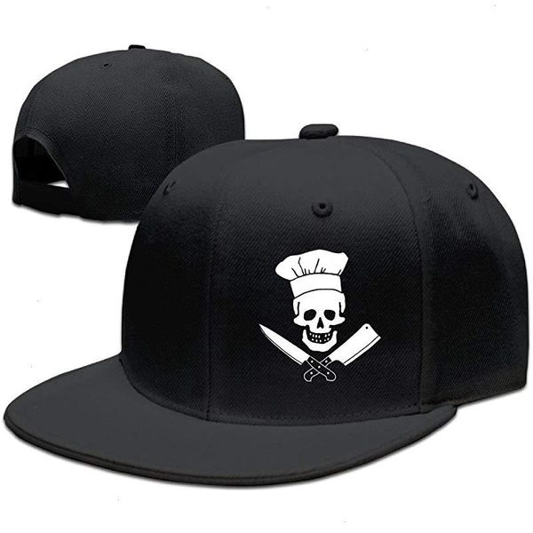 Шеф -повар гриль сержант кулинария пиратские бейсбольные шапки Plain Cap Мужчины Женщины хлопок хип -хоп шляпы